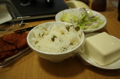 今日の晩ご飯